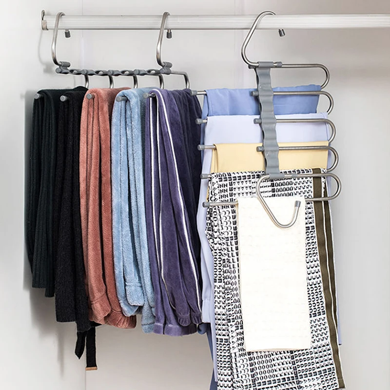 Multifunctional Pants Hanger Clothes Organizer Adjustable Pant Storage Rack Closet Organizer Trouser Hanger
Multifunctional Pants Hanger Clothes Organizer Adjustable Pant Storage Rack Closet Organizer Trouser Hanger