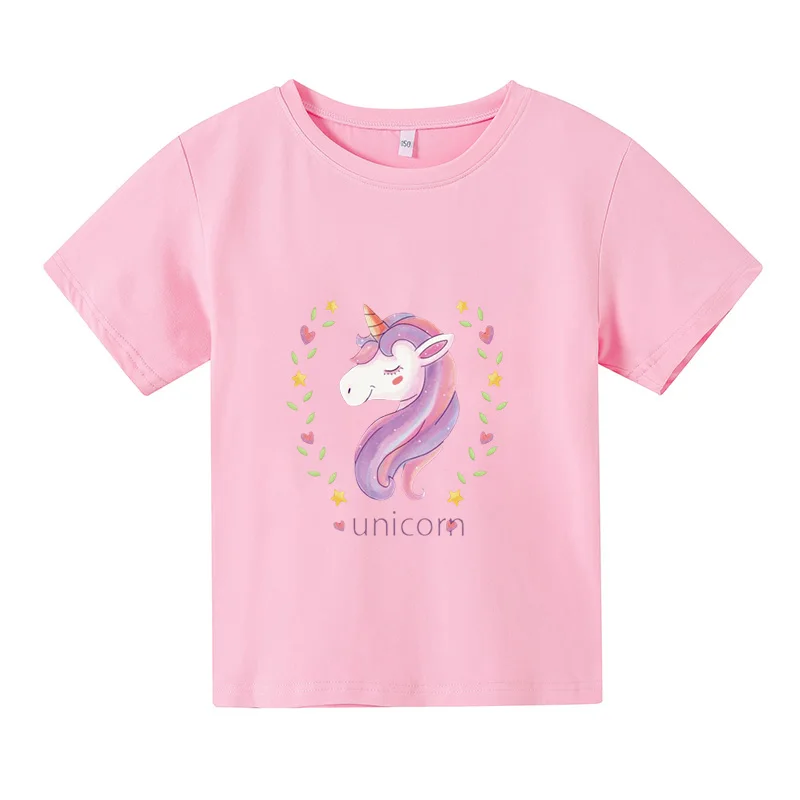 Children's casual t-shirt new unicorn boy girl baby children summer short-sleeved top comfortable cute t-shirt shorts multicolor
Children's casual t-shirt new unicorn boy girl baby children summer short-sleeved top comfortable cute t-shirt shorts multicolor