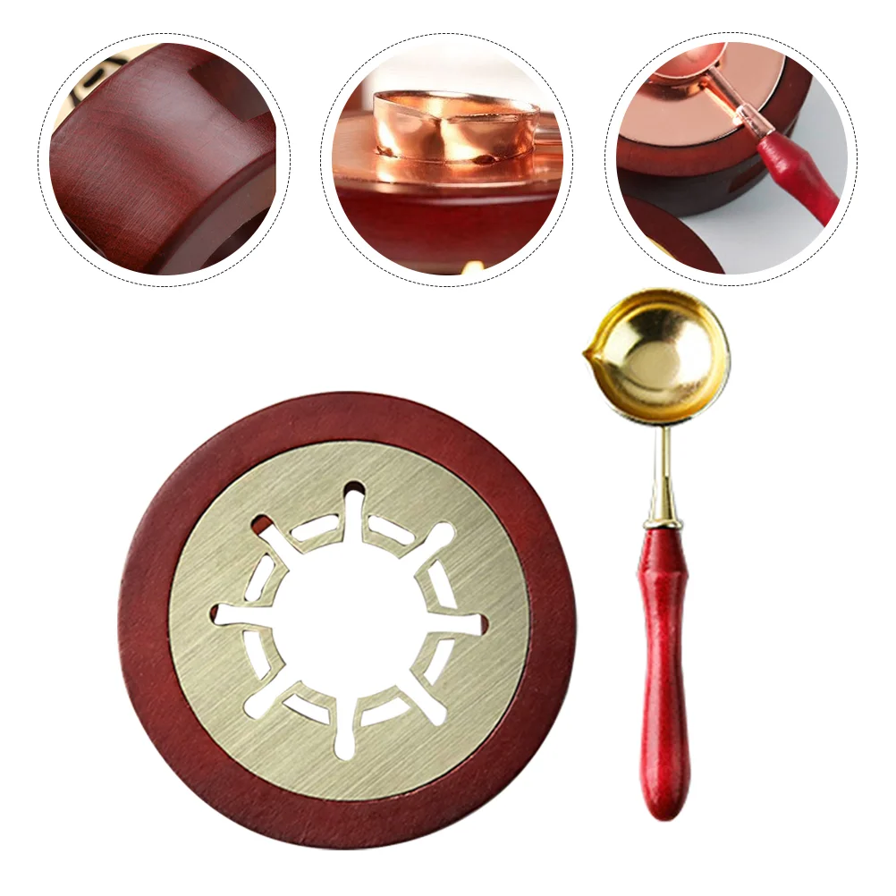 1 Set Wax Seal Warmer Wooden Melting Warmer Wax Melting Stove Wax Melter Sealing Wax Melter Wax Stove Sealing Wax Furnace
1 Set Wax Seal Warmer Wooden Melting Warmer Wax Melting Stove Wax Melter Sealing Wax Melter Wax Stove Sealing Wax Furnace