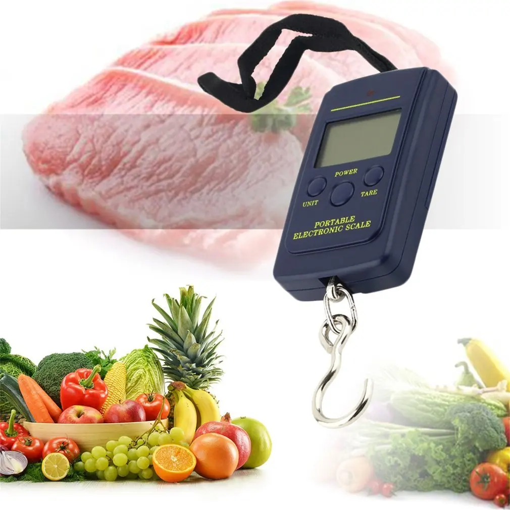 Top Quality 40kgx10g Portable Mini Electronic Digital Scale Hanging Fishing Hook Pocket Weighing Scale the Balance of Kitchen
Top Quality 40kgx10g Portable Mini Electronic Digital Scale Hanging Fishing Hook Pocket Weighing Scale the Balance of Kitchen
