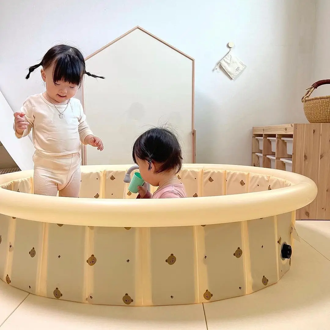 Ins Korean Inflatable Beach Swimming Tubs for Kids Indoor Outdoor Wading Pool Soft Tub Round Color Fence Play Ball Space Room
Ins Korean Inflatable Beach Swimming Tubs for Kids Indoor Outdoor Wading Pool Soft Tub Round Color Fence Play Ball Space Room