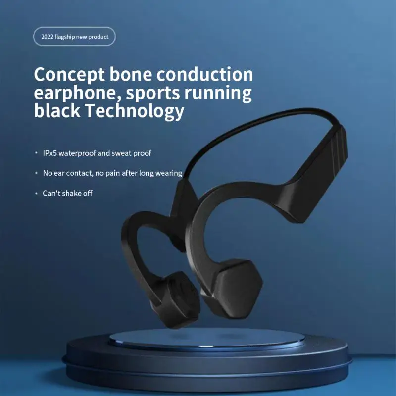 Sport Earphones Hifi Ear-hook With Mic Waterproof Earbud Wireless Headset Hands-free Bone Conduction Earphones
Sport Earphones Hifi Ear-hook With Mic Waterproof Earbud Wireless Headset Hands-free Bone Conduction Earphones