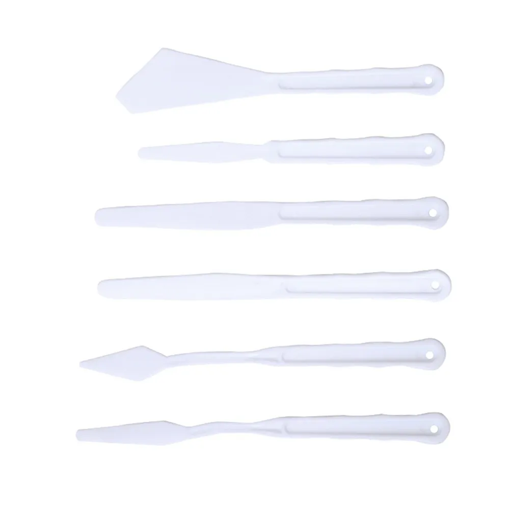 Convenient to Use Lightweight Design Plastic Palette Knives Set for Artists Suitable for Oil Painting Gouache and More
Convenient to Use Lightweight Design Plastic Palette Knives Set for Artists Suitable for Oil Painting Gouache and More
