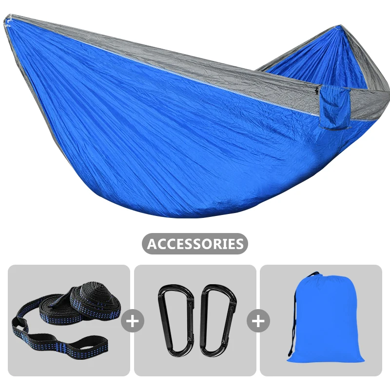 LOLOTOUR 2 Person Large Double Parachute Hammock Tent Portable Outdoor Survival Camping Garden Leisure Travel Hammock 300×175cm
LOLOTOUR 2 Person Large Double Parachute Hammock Tent Portable Outdoor Survival Camping Garden Leisure Travel Hammock 300×175cm