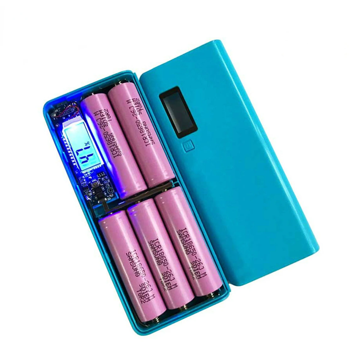New Fashion with LED Light Power Bank Box Portable 5V Dual USB Mobile Phone Charging DIY Shell 18650 battery Holder Charging Bo
New Fashion with LED Light Power Bank Box Portable 5V Dual USB Mobile Phone Charging DIY Shell 18650 battery Holder Charging Bo