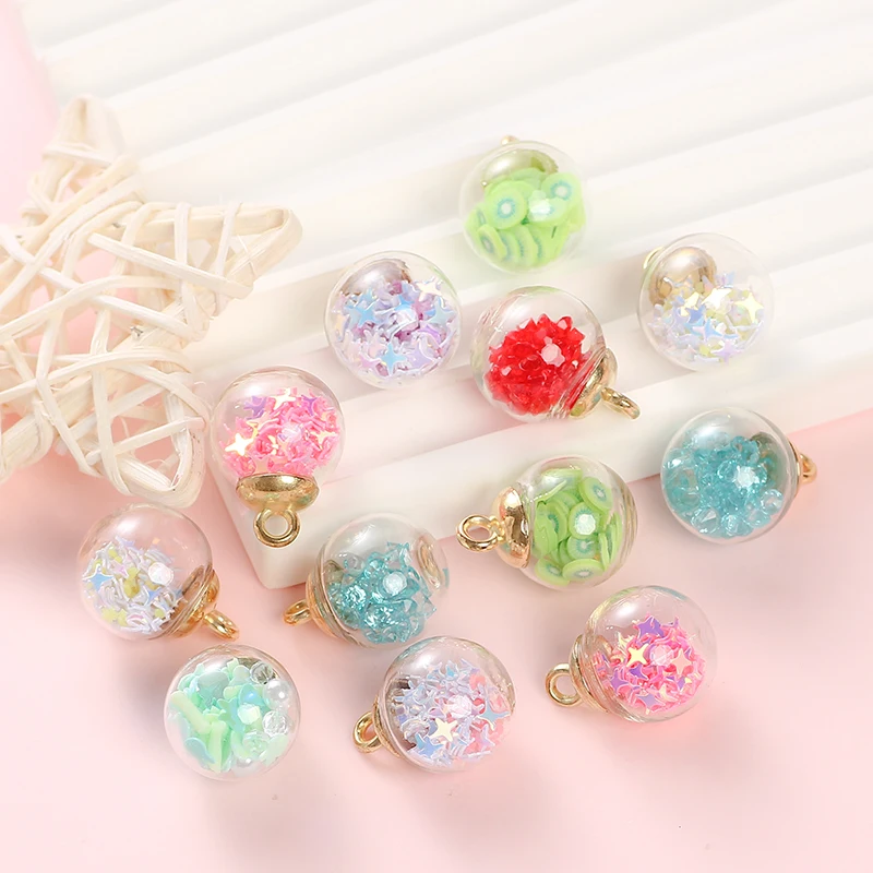 Lampwork Glass Charms Beads Pendants Earring Round Crystal Beads Handmade For Necklace DIY Jewelry Making Fashion Accessories
Lampwork Glass Charms Beads Pendants Earring Round Crystal Beads Handmade For Necklace DIY Jewelry Making Fashion Accessories