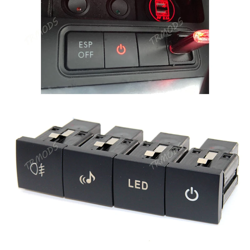 1PC LED DRL Spotlights Parking Radar Music Power On Off Camera Switch Button For Volkswagen Golf 6 Jetta 5 Scirocco Polo MK5 EOS
1PC LED DRL Spotlights Parking Radar Music Power On Off Camera Switch Button For Volkswagen Golf 6 Jetta 5 Scirocco Polo MK5 EOS