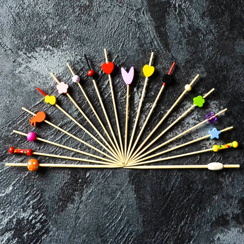 Fruit Cocktail Pick Stick Flag Flower Bamboo Food Picks Fruit Fork Sticks Buffet Cupcake Toppers Cocktail Picks Bar Tools
Fruit Cocktail Pick Stick Flag Flower Bamboo Food Picks Fruit Fork Sticks Buffet Cupcake Toppers Cocktail Picks Bar Tools