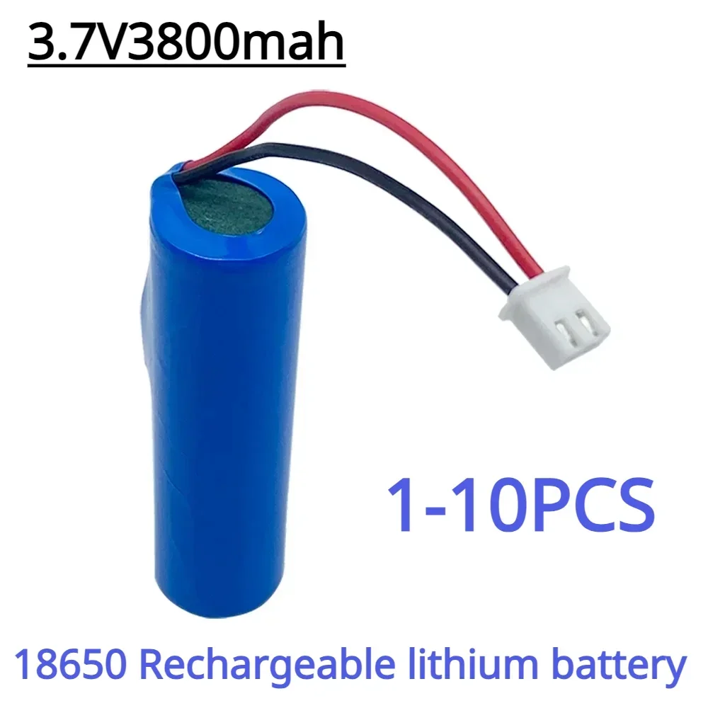 3.7V Lithium Ion Rechargeable Battery 3800 MAH 18650 with Replacement Socket Emergency Lighting Xh2.54 Line
3.7V Lithium Ion Rechargeable Battery 3800 MAH 18650 with Replacement Socket Emergency Lighting Xh2.54 Line