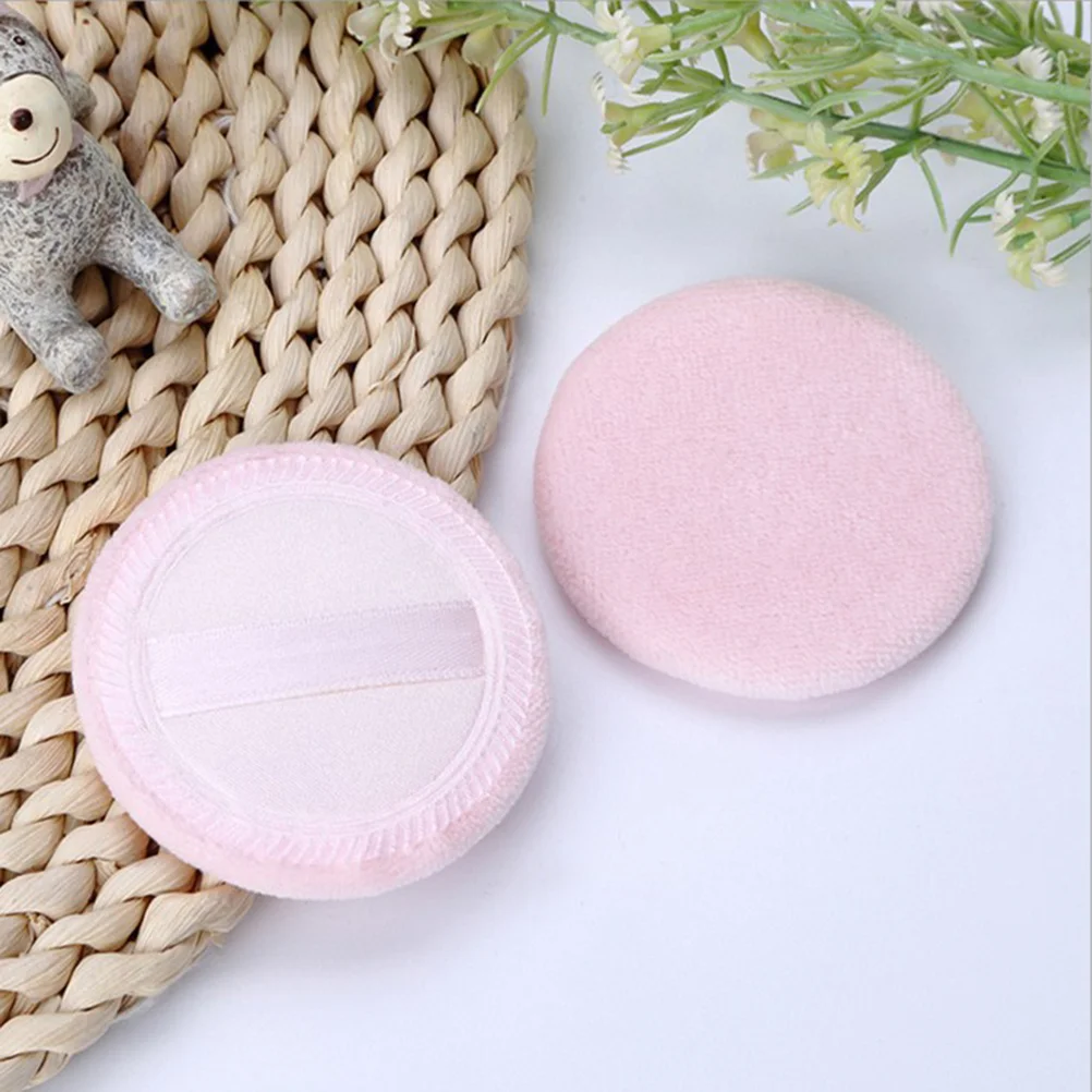 10pcs Round Makeup Puff Foundation Puff Pad Cotton Cushion Powder Puff with Ribbon for Loose Powder Mineral Powder Body Powder
10pcs Round Makeup Puff Foundation Puff Pad Cotton Cushion Powder Puff with Ribbon for Loose Powder Mineral Powder Body Powder