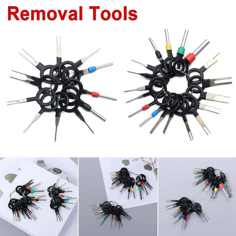 Repair Accessories Car Automotive Plug Key Pin Removal Tools Wire Terminal Pin Extractor Kit Stainless Steel
Repair Accessories Car Automotive Plug Key Pin Removal Tools Wire Terminal Pin Extractor Kit Stainless Steel