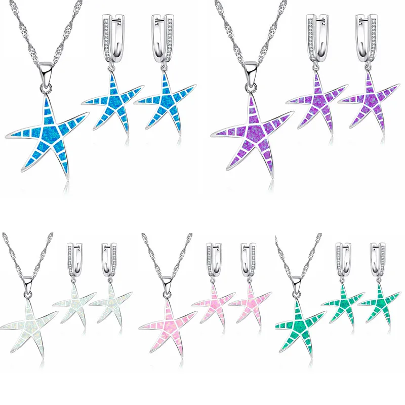 2023 Fashion Starfish Drop Jewelry Set for Women Wedding Jewelry Accessories Gift Cute Women Imitation Opal Necklace And Earring
2023 Fashion Starfish Drop Jewelry Set for Women Wedding Jewelry Accessories Gift Cute Women Imitation Opal Necklace And Earring
