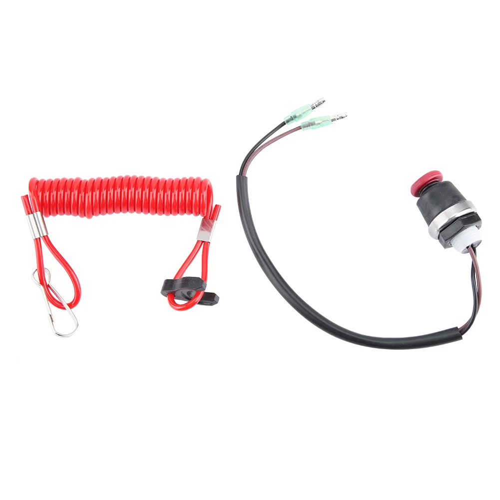 Outboard Engine Motor Kill Switch Safety Tether Cord for Marine Mercury Tohatsu Switch
Outboard Engine Motor Kill Switch Safety Tether Cord for Marine Mercury Tohatsu Switch