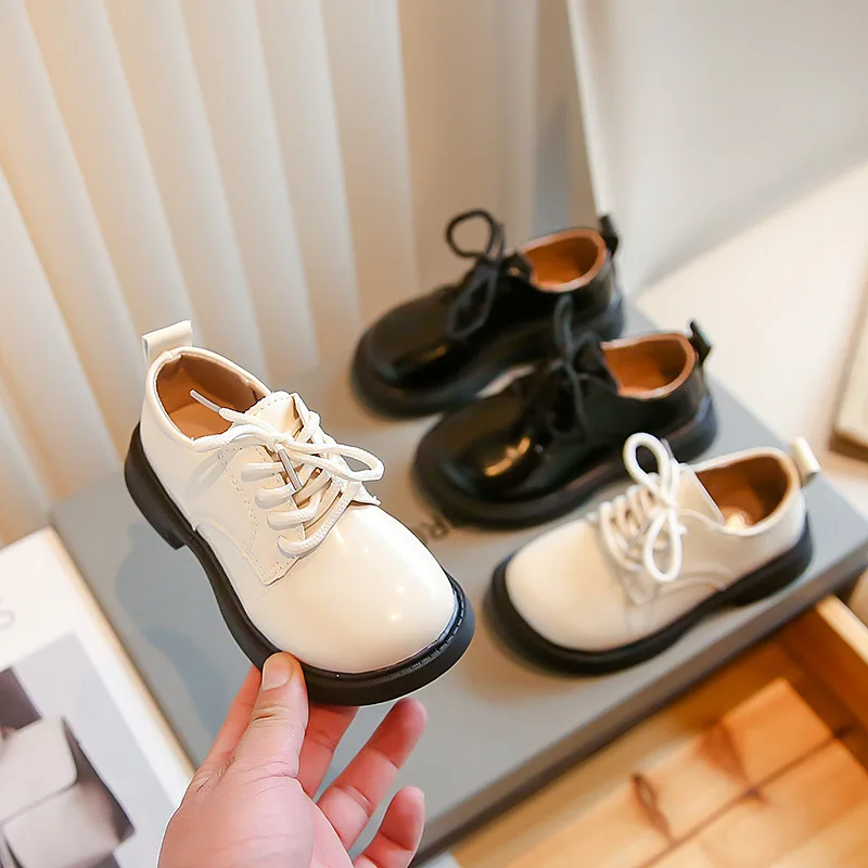 2023 Spring Autumn Children Leather Shoes School Kids Oxfords Unisex Toddler Boys Black Dress Shoes Girls Wedding Lace-up Shoes
2023 Spring Autumn Children Leather Shoes School Kids Oxfords Unisex Toddler Boys Black Dress Shoes Girls Wedding Lace-up Shoes
