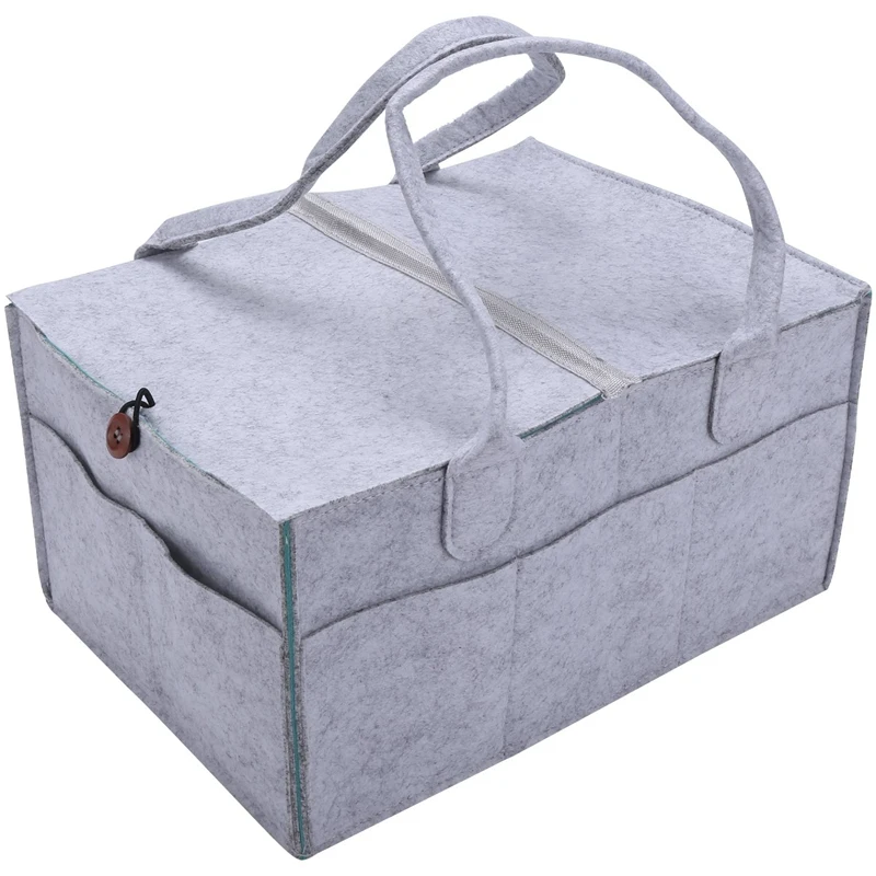Foldable Felt Baby Diaper Caddy Organiser Removable Lid Storage Bag Kid Toys Portable Bag Box For Car Travel Changing Table Orga
Foldable Felt Baby Diaper Caddy Organiser Removable Lid Storage Bag Kid Toys Portable Bag Box For Car Travel Changing Table Orga
