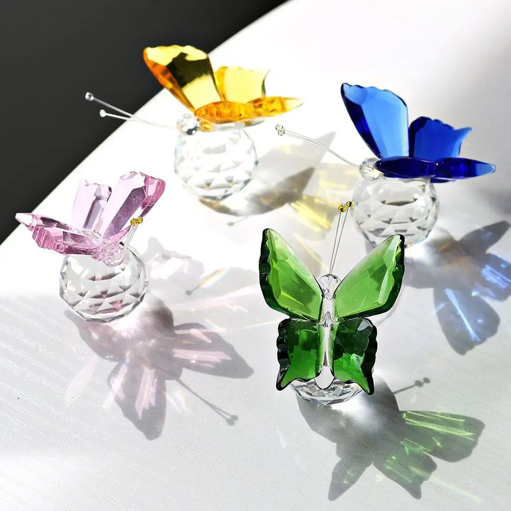 Crystal Butterfly Ornaments Animal Ornaments Crafts Figurine Home Wedding Decoration Miniature Souvenir Gifts
Crystal Butterfly Ornaments Animal Ornaments Crafts Figurine Home Wedding Decoration Miniature Souvenir Gifts