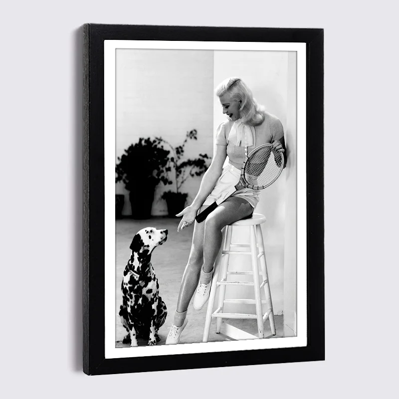Fashion Woman and Dog Retro Poster Frame Nordic Black and White Photo Frames for Picture Wall 5'' 7'' Wood Frame Painting Frames
Fashion Woman and Dog Retro Poster Frame Nordic Black and White Photo Frames for Picture Wall 5'' 7'' Wood Frame Painting Frames