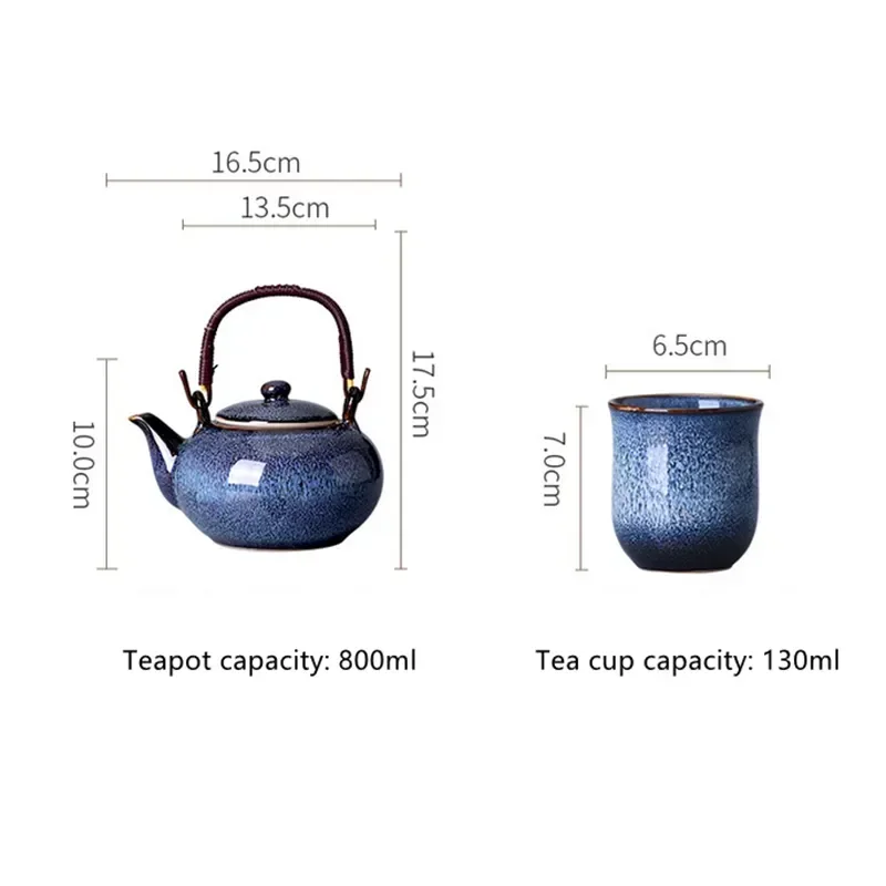 

Pot Cups Change Cold Modern Simplicity Cup Set Bottle Six Lifting Fu Kung Household Kettle Water One Liang Kiln Tea Tea Teapot