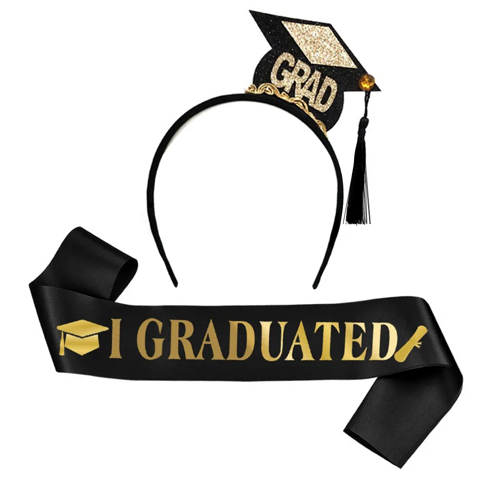 1set 2023 Graduated Satin Sash Gold Glitter Crown Congratulation Class of 2023 Graduation Party Decor Photography Party Supplies
1set 2023 Graduated Satin Sash Gold Glitter Crown Congratulation Class of 2023 Graduation Party Decor Photography Party Supplies