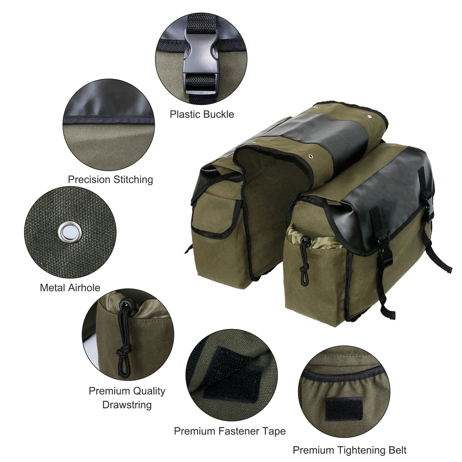 Motorbike Large Capacity Saddle Bag Motorcycle Riding Travel Canvas Waterproof Panniers Box Side Tools Bag Pouch for Motorbike
Motorbike Large Capacity Saddle Bag Motorcycle Riding Travel Canvas Waterproof Panniers Box Side Tools Bag Pouch for Motorbike