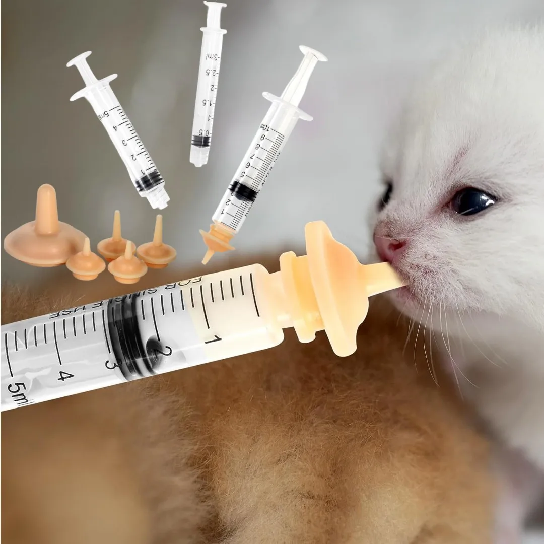 5pc Universal Pet Feeding Nipple Mini Cat Silicone Feeding Pacifier For Newborn Kittens Puppy Small Animals Pet Feeding Nipple
5pc Universal Pet Feeding Nipple Mini Cat Silicone Feeding Pacifier For Newborn Kittens Puppy Small Animals Pet Feeding Nipple