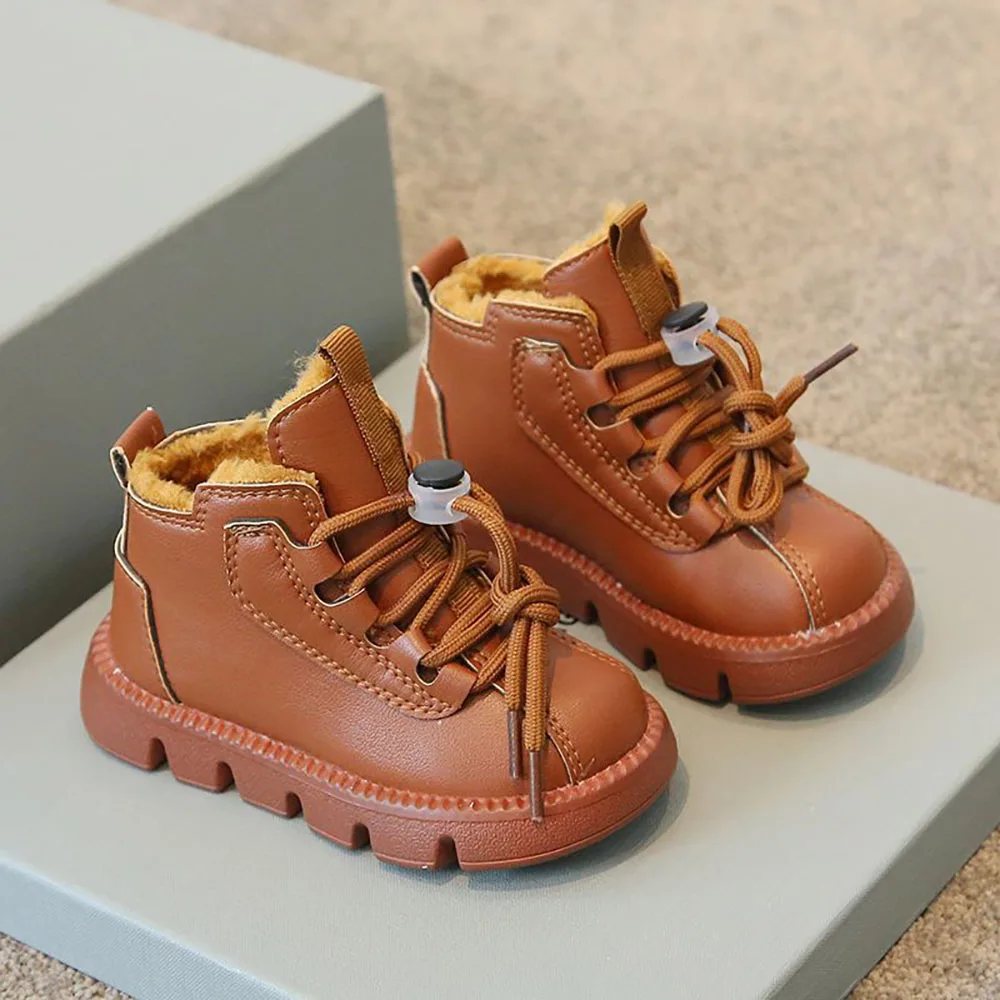 Winter Plush Cotton Shoes For Children 2023 Casual Footwear For Kids PU Leather Thick Warm Snow Boots For Kids Winter Boots
Winter Plush Cotton Shoes For Children 2023 Casual Footwear For Kids PU Leather Thick Warm Snow Boots For Kids Winter Boots