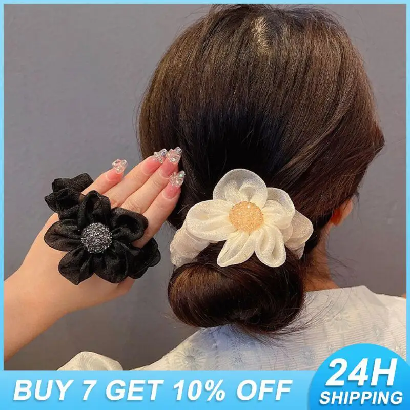 Повязка на голову из дышащей сетчатой ткани, простой и элегантный повязка на голову с большим кишечником, 3 варианта на выбор