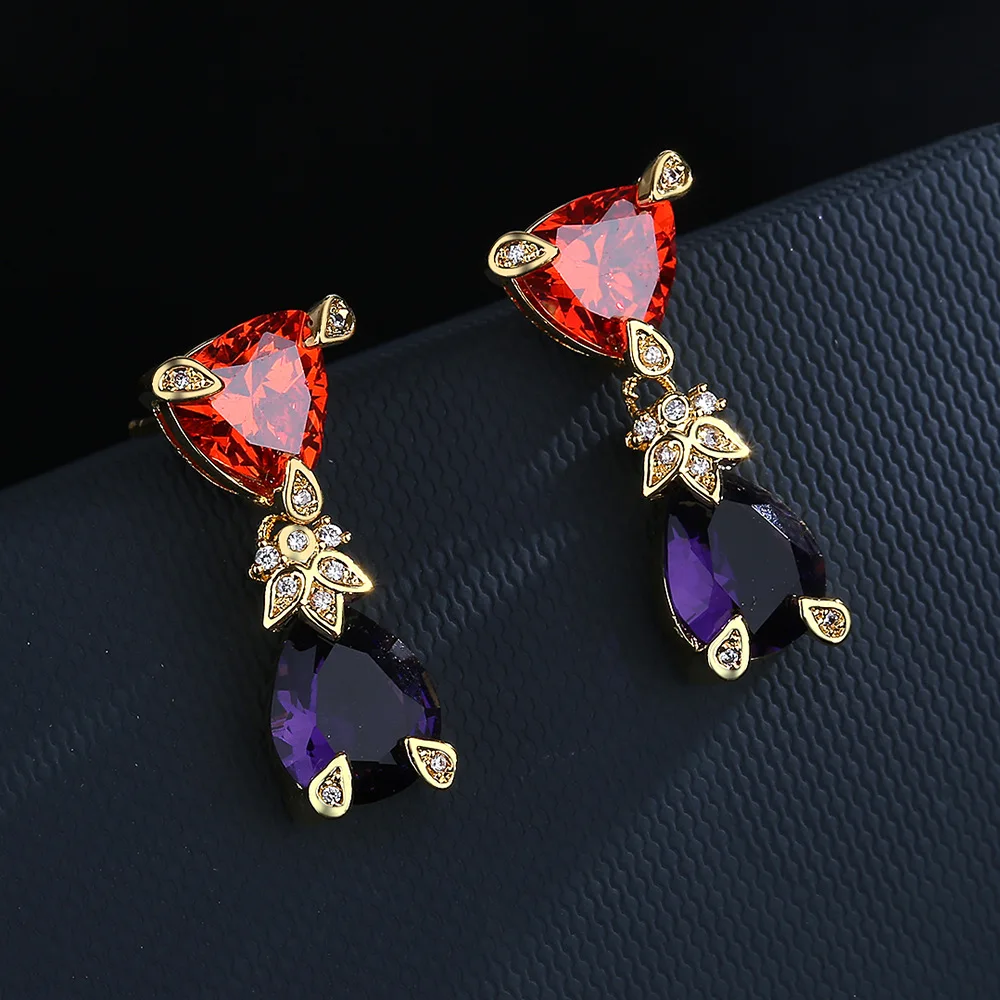 14K Gold Amethyst Earring for Women Fine Aros Mujer Oreja Purple Amethyst Gemstone Bizuteria Orecchini Drop Earring Females
14K Gold Amethyst Earring for Women Fine Aros Mujer Oreja Purple Amethyst Gemstone Bizuteria Orecchini Drop Earring Females