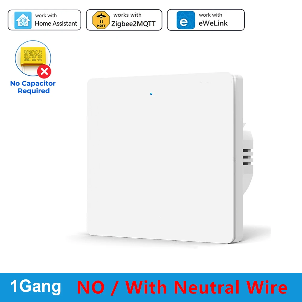 Kayesmart Умный выключатель Zigbee
Kayesmart Умный выключатель Zigbee