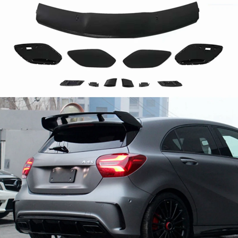 Body Kit Tuning Rear Trunk Boot Wing Roof Spoiler For Mercedes Benz A Class W176 W177 Hatchback 2013-2021 A180 A200 A260 Styling
Body Kit Tuning Rear Trunk Boot Wing Roof Spoiler For Mercedes Benz A Class W176 W177 Hatchback 2013-2021 A180 A200 A260 Styling