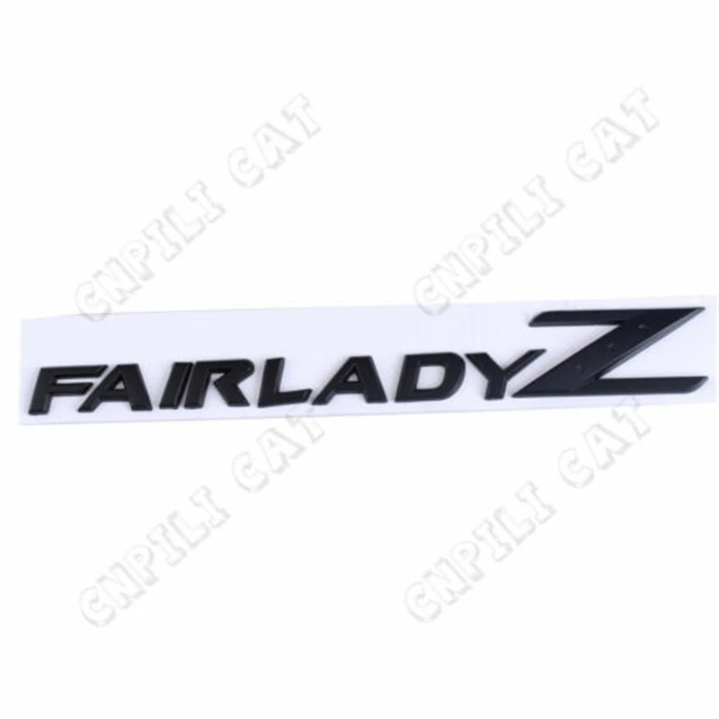 1pc FAIRLADY Z Black Car Side Rear Trunk Emblem Sticker Badge Decal for 350Z 370Z
1pc FAIRLADY Z Black Car Side Rear Trunk Emblem Sticker Badge Decal for 350Z 370Z