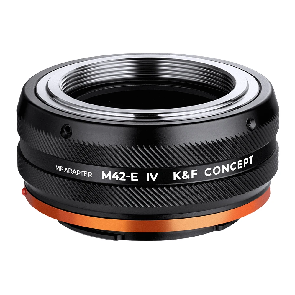 

K&F Concept M42-E IV PRO M42 Mount Lens to Sony E FE Mount Camera Adapter Ring for Sony A6400 A7M3 A7R3 A7M4 A7R4