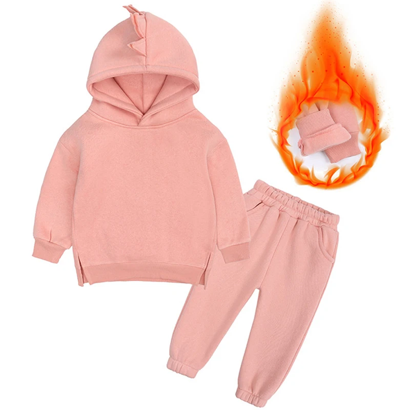 Winter Children Hoodie Sport Suit Boys Girl Clothing Kids Thicken Warm Long Sleeve Sweatshirt +Trousers 2pcs Autumn Tracksuit
Winter Children Hoodie Sport Suit Boys Girl Clothing Kids Thicken Warm Long Sleeve Sweatshirt +Trousers 2pcs Autumn Tracksuit