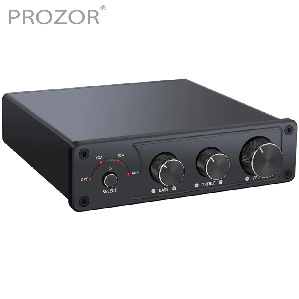 PROZOR 50 Вт + 50 Вт аудио усилитель цифровой усилитель мощности оптический коаксиальный RCA AUX в аналоговый аудио преобразователь 192 кГц 24bit стерео...
PROZOR 50 Вт + 50 Вт аудио усилитель цифровой усилитель мощности оптический коаксиальный RCA AUX в аналоговый аудио преобразователь 192 кГц 24bit стерео...