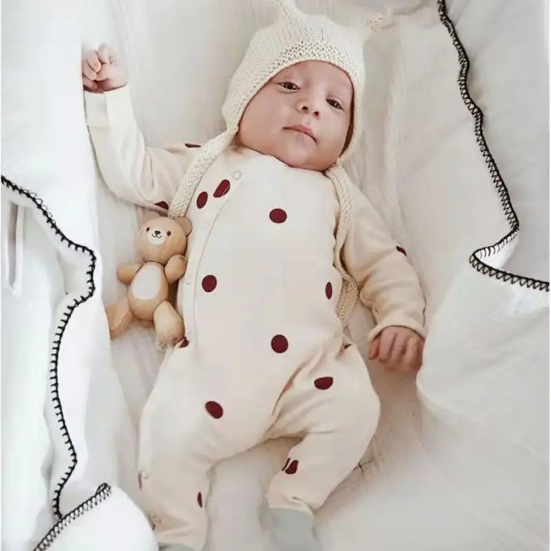 Synpos Boys Long Sleeves Romper Dot Moon Print Bodysuit Autumn Baby Girls Soft Kids Cute Baby Clothing 0-12 Months
Synpos Boys Long Sleeves Romper Dot Moon Print Bodysuit Autumn Baby Girls Soft Kids Cute Baby Clothing 0-12 Months