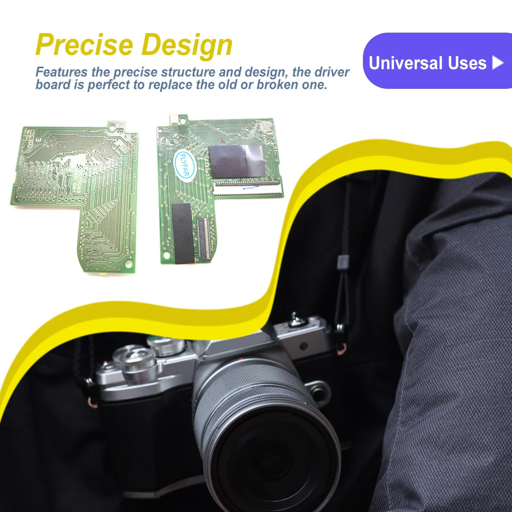 Internal Fittings Professional Repair Component Screen Accessory LCD Display Driver Board Replacement for A7RM2 A7SM2 RX10MS
Internal Fittings Professional Repair Component Screen Accessory LCD Display Driver Board Replacement for A7RM2 A7SM2 RX10MS