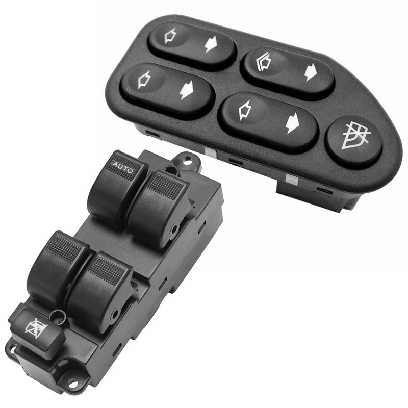 Переключатель оконного управления, 2 шт., подходит для Ford Ranger Fiesta Ecosport 2004-2008 7S6514529AA и для Mazda 6 2003-2005
Переключатель оконного управления, 2 шт., подходит для Ford Ranger Fiesta Ecosport 2004-2008 7S6514529AA и для Mazda 6 2003-2005