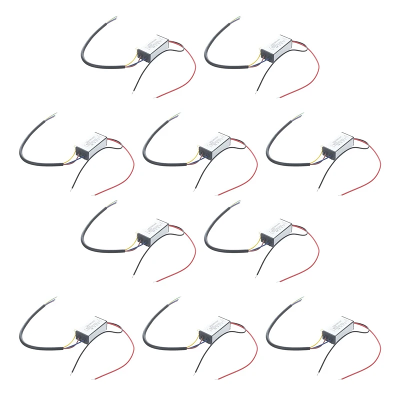 10-кратный светодиодный трансформатор для лампы, источник питания постоянного тока 36 В 20 Вт, водонепроницаемый
10-кратный светодиодный трансформатор для лампы, источник питания постоянного тока 36 В 20 Вт, водонепроницаемый