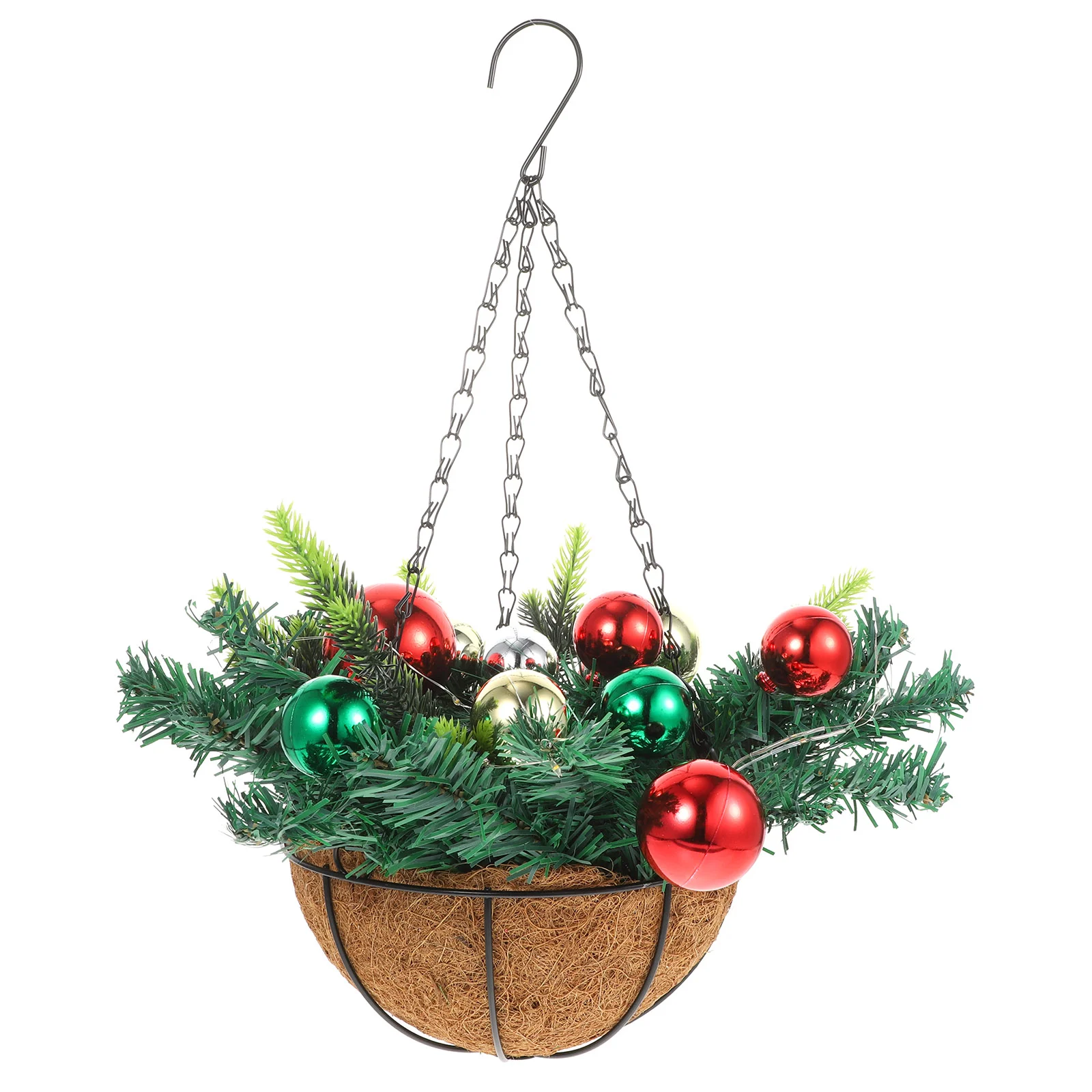 Artificial Flowers Glowing Pendant Xmas Fake Plants Decorative Christmas Basket Hanging Ornament
Artificial Flowers Glowing Pendant Xmas Fake Plants Decorative Christmas Basket Hanging Ornament
