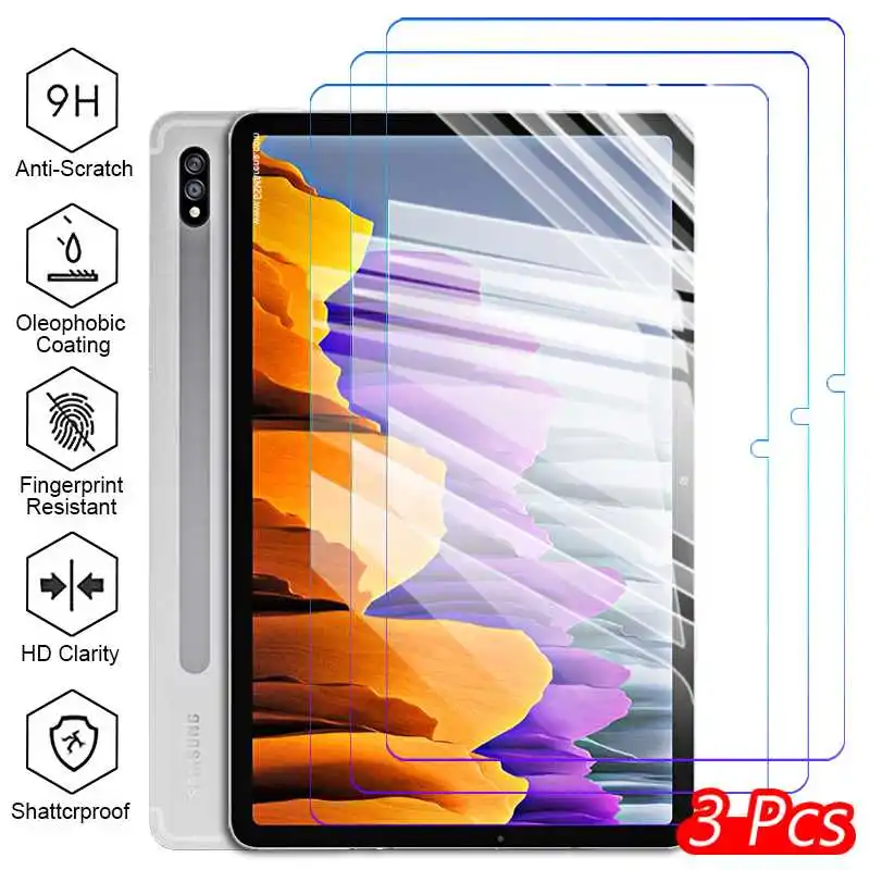 3Pcs Anti-Scratch Tempered Glass For Samsung Galaxy Tab S7 T870 T875 T876B Screen Protector Film
3Pcs Anti-Scratch Tempered Glass For Samsung Galaxy Tab S7 T870 T875 T876B Screen Protector Film