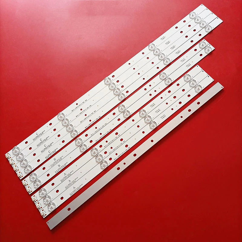 LED Backlight strip 5/4 lamps For AKAI 55''TV AKTV551 AKTV5512TS JS-D-JP5520-A41EC B51EC C51EC (60416) MS-L0956
LED Backlight strip 5/4 lamps For AKAI 55''TV AKTV551 AKTV5512TS JS-D-JP5520-A41EC B51EC C51EC (60416) MS-L0956