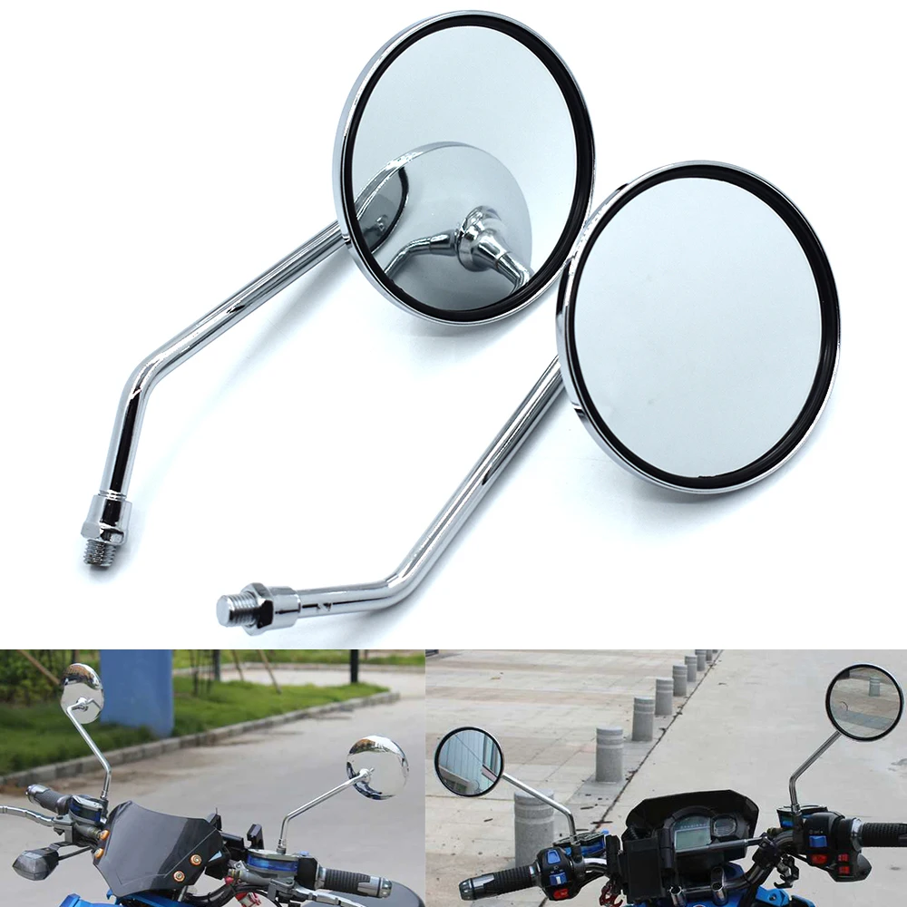 Universal 10mm Motorcycle Back Side Mirrors Motorbike Rear View Mirror for Honda VFR750/S VFR800/F VTR1000/F CBF1000 VF750/S
Universal 10mm Motorcycle Back Side Mirrors Motorbike Rear View Mirror for Honda VFR750/S VFR800/F VTR1000/F CBF1000 VF750/S