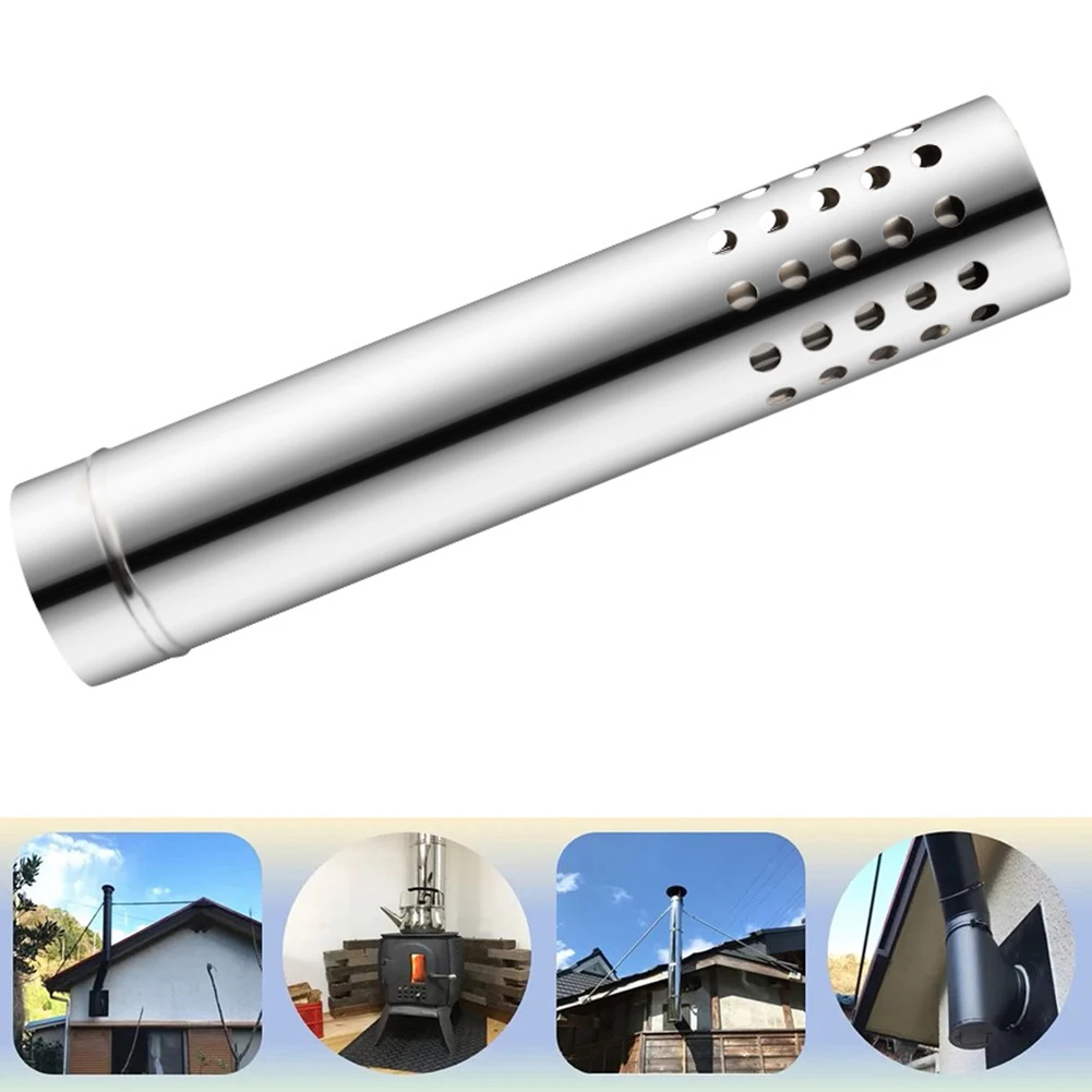 Stove Pipe 1pc 6cm New Stainless Steel Strong Discharge Water Heater Stove Chimney Pipes Windscreen Trim Cover
Stove Pipe 1pc 6cm New Stainless Steel Strong Discharge Water Heater Stove Chimney Pipes Windscreen Trim Cover