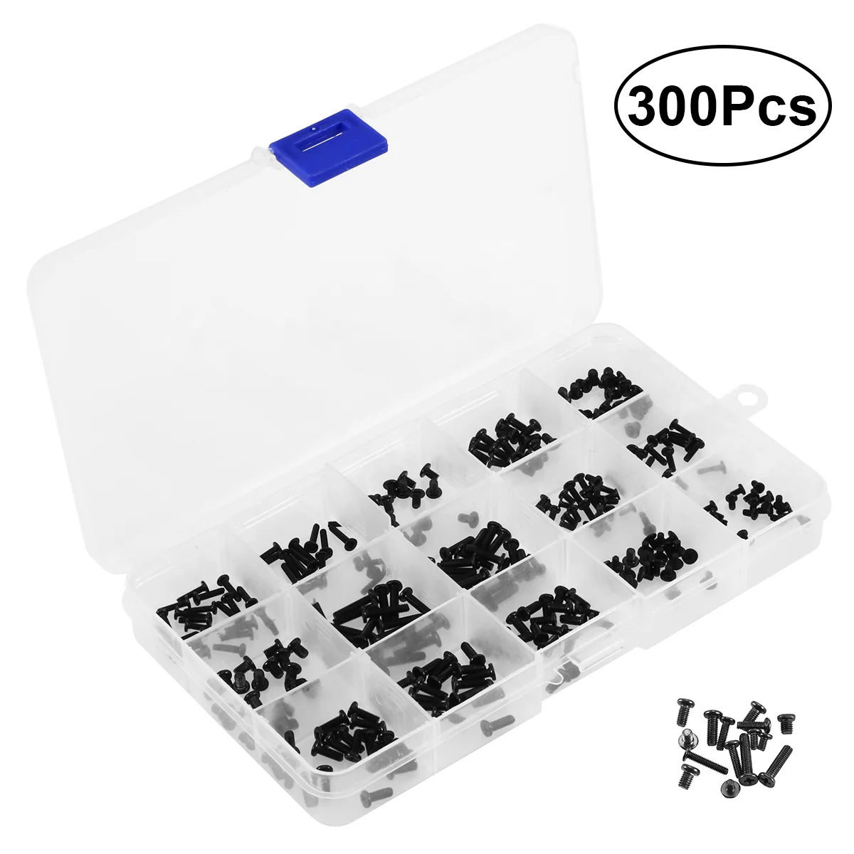 300Pcs Screw Assorted Set Universal Laptop PC Computer Repair Accessory (The Color of The Vox for Random)
300Pcs Screw Assorted Set Universal Laptop PC Computer Repair Accessory (The Color of The Vox for Random)
