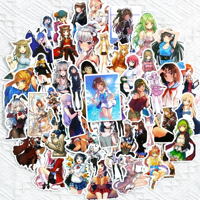 10/25/50pcs Anime Waifu Stickers Hot Girls Decals Guitar Water Cup Suitcase Luggage Phone Pad Laptop Skateboard Bicycle Car
10/25/50pcs Anime Waifu Stickers Hot Girls Decals Guitar Water Cup Suitcase Luggage Phone Pad Laptop Skateboard Bicycle Car