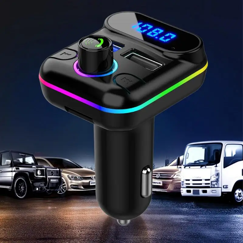 Car MP3 Player FM Transmitter Automobile Super Quick USB Charge Adapter Automotive MP3 Modulator Player Car Interior Accessories
Car MP3 Player FM Transmitter Automobile Super Quick USB Charge Adapter Automotive MP3 Modulator Player Car Interior Accessories