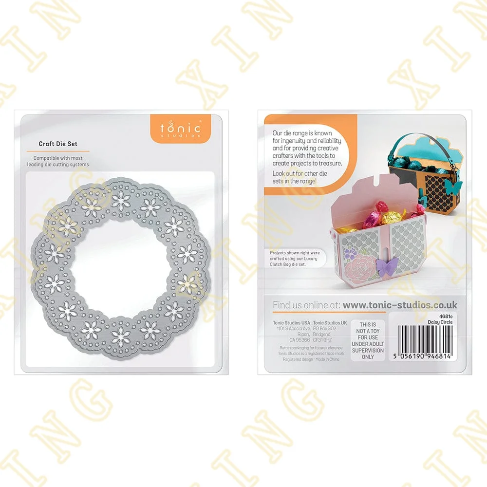 Daisy Circle Die Set Craft Metal Cut Die Mold 2022 New Series Arrivals Scrapbook Paper Craft Knife Mould Blade Punch Reuseable
Daisy Circle Die Set Craft Metal Cut Die Mold 2022 New Series Arrivals Scrapbook Paper Craft Knife Mould Blade Punch Reuseable