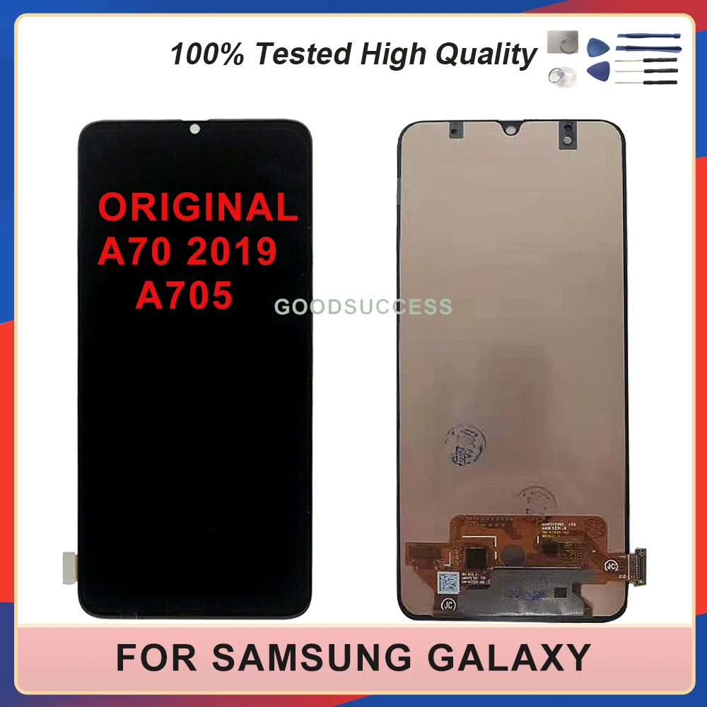 Оригинал для SAMSUNG Galaxy A70 2019 A705 LCD A705F SM-A705MN A705 SM-A705FN/DS ЖК-дисплей дигитайзер Сенсорная панель телефон в сборе
Оригинал для SAMSUNG Galaxy A70 2019 A705 LCD A705F SM-A705MN A705 SM-A705FN/DS ЖК-дисплей дигитайзер Сенсорная панель телефон в сборе