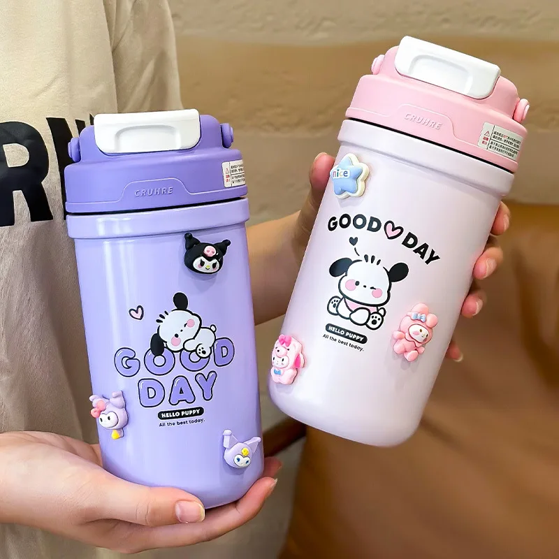 Anime Sanrio New Pochacco Insulation Cup Straw 316Stainless Steel Water Cup Portable Cartoon Kawaii Birthday Gift Halloween Gift
Anime Sanrio New Pochacco Insulation Cup Straw 316Stainless Steel Water Cup Portable Cartoon Kawaii Birthday Gift Halloween Gift