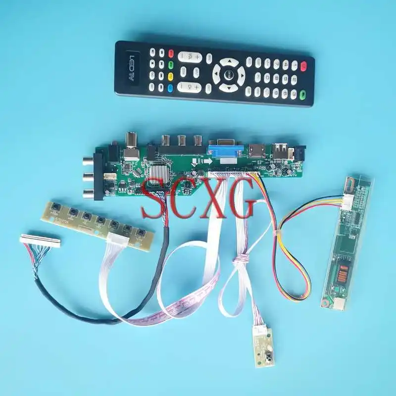 ЖК-цифровой контроллер для HSD150PK14 HSD150PK17, плата DVB 1-CCFL, набор «сделай сам», LVDS 30 Pin 15 "1400*1050 USB HDMI-совместимый VGA AV
ЖК-цифровой контроллер для HSD150PK14 HSD150PK17, плата DVB 1-CCFL, набор «сделай сам», LVDS 30 Pin 15 "1400*1050 USB HDMI-совместимый VGA AV